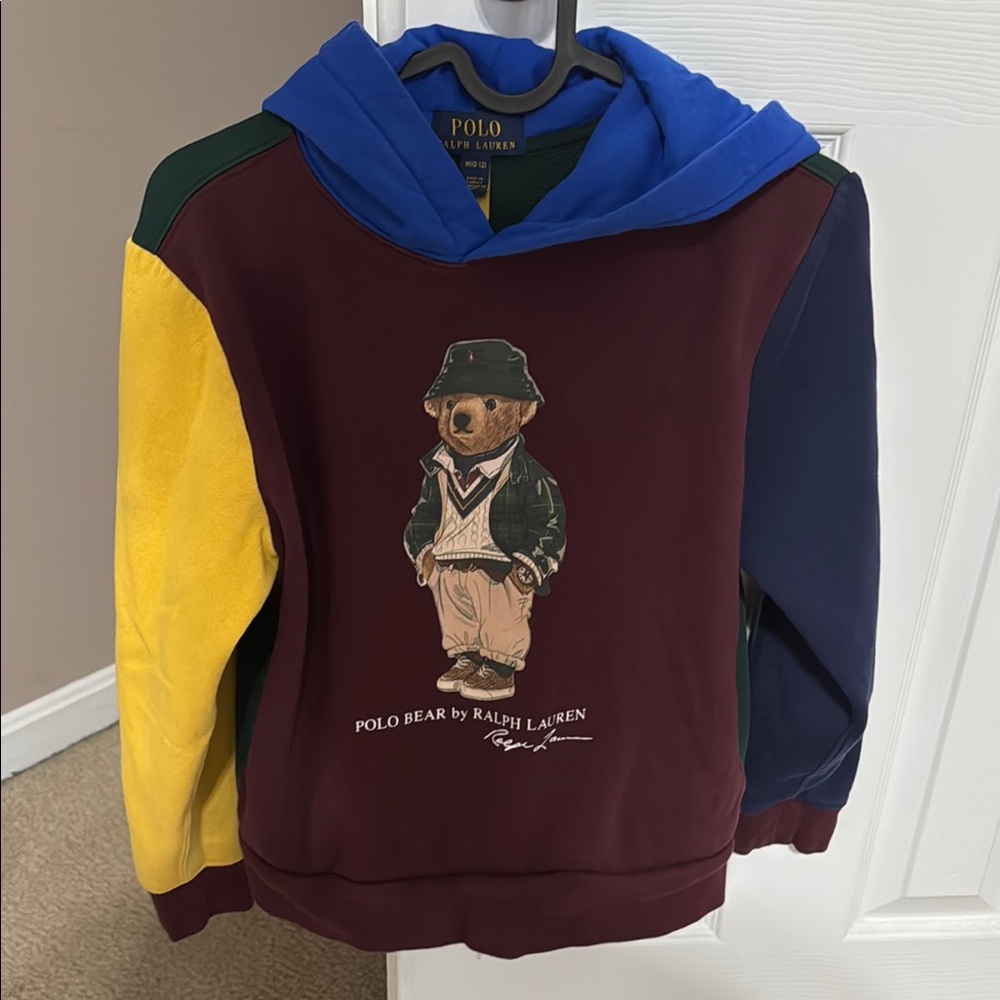 Polo by Ralph Lauren Kids Multicolor Bear Hoodie